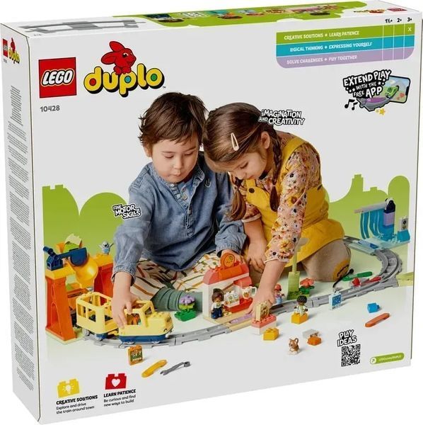 Блоковий конструктор LEGO Duplo Town Великий інтерактивний громадський потяг (10428) 613394 фото