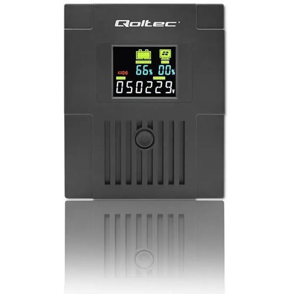 Линейно-интерактивное ИБП Qoltec Monolith LCD 2000VA/1200W (53771) 022623 фото