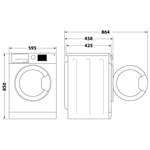 Стиральная машина автоматическая Whirlpool WRBSS 6215 W 035538 фото