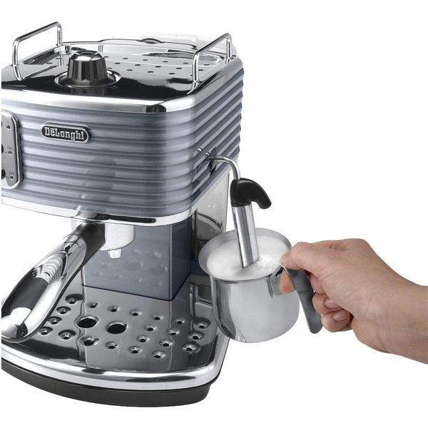 Ріжкова кавоварка еспресо Delonghi Scultura ECZ 351 GY 036066 фото