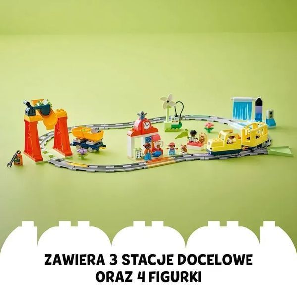 Блоковий конструктор LEGO Duplo Town Великий інтерактивний громадський потяг (10428) 613394 фото