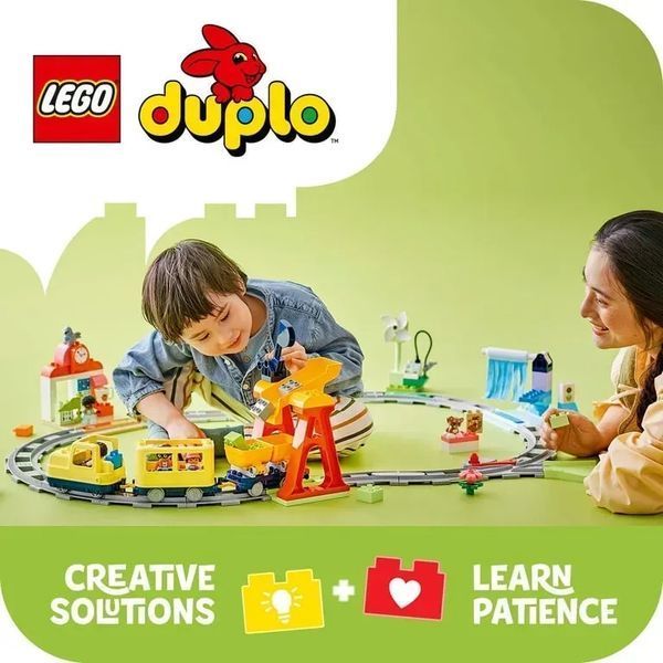 Блоковий конструктор LEGO Duplo Town Великий інтерактивний громадський потяг (10428) 613394 фото