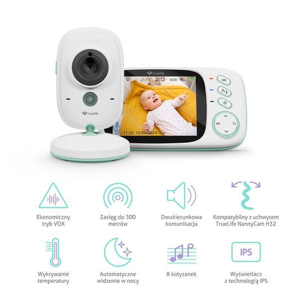 Радионяня TRUELIFE NannyCam H32 Pro 2033901 фото