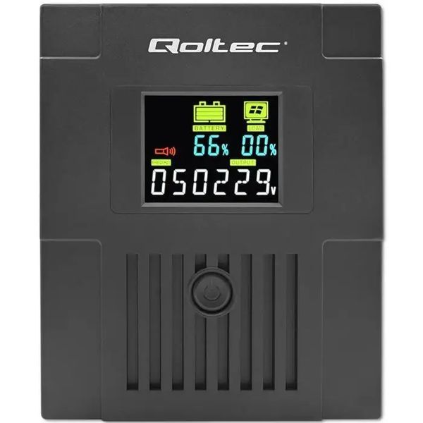 Линейно-интерактивное ИБП Qoltec Monolith LCD 2000VA/1200W (53771) 022623 фото