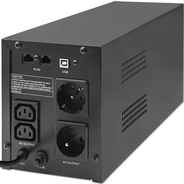 Линейно-интерактивное ИБП Qoltec Monolith LCD 2000VA/1200W (53771) 022623 фото