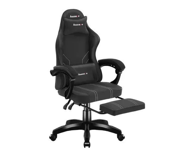Компьютерное кресло для геймера Huzaro Force 3.7 Carbon Black 615248 фото