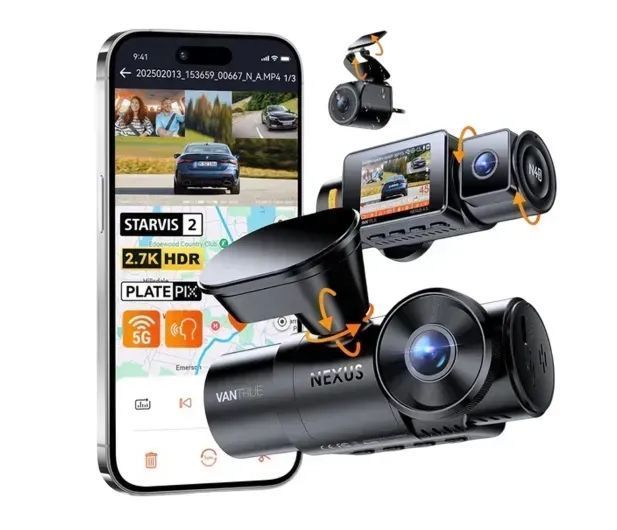 Автомобильный видеорегистратор Vantrue Nexus N4S 3CH 614816 фото