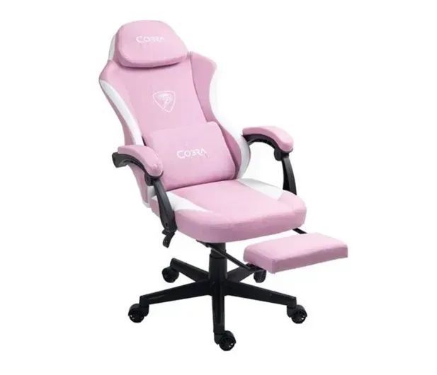 Компьютерное кресло для геймера Cobra Player 5.0 Pink CRF54PK 615228 фото