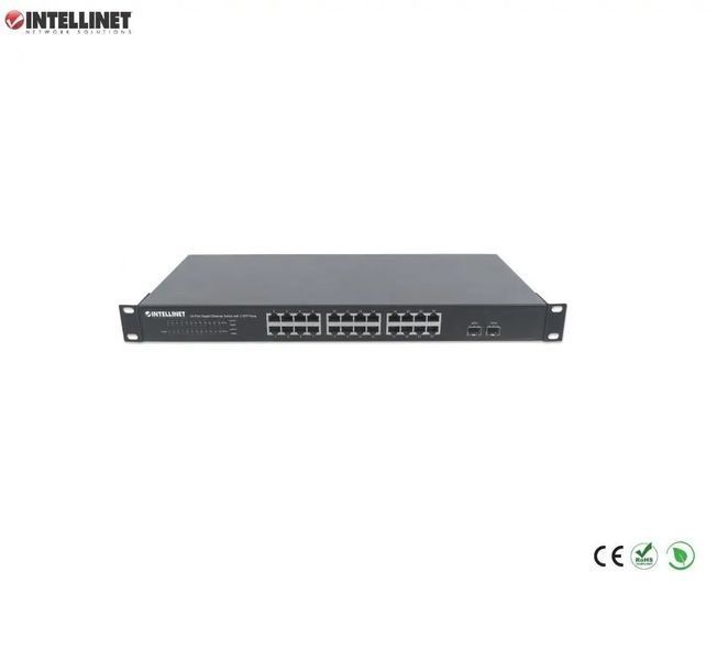 Комутатор некерований Intellinet IES-24G02 (561044) 018109 фото
