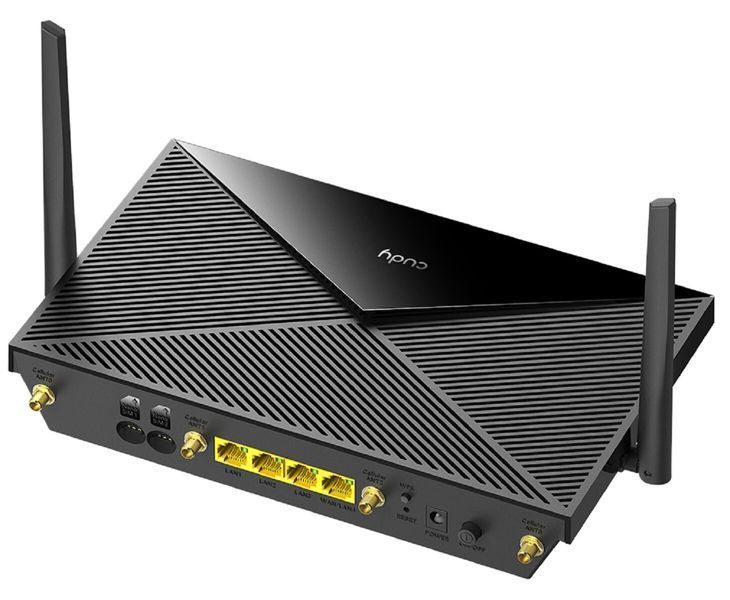 Маршрутизатор CUDY P5 5G 2.4/5 ГГц (DualBand), Wi-Fi Mesh, разъем SIM 495674 фото