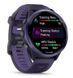 Смарт-годинник Garmin Forerunner 570 47mm Indigo Aluminium w. Translucent Imperial Purple/Indigo Band (010-02971-02) 613071 фото 3