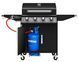 Гриль газовий стаціонарний Koler Relish v2 Bleck 012225 фото 4