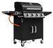 Гриль газовий стаціонарний Koler Relish v2 Bleck 012225 фото 1