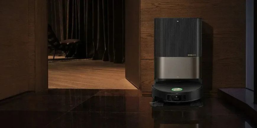 Робот-пылесос с влажной уборкой Dreame X50 Ultra Complete Black 598540 фото