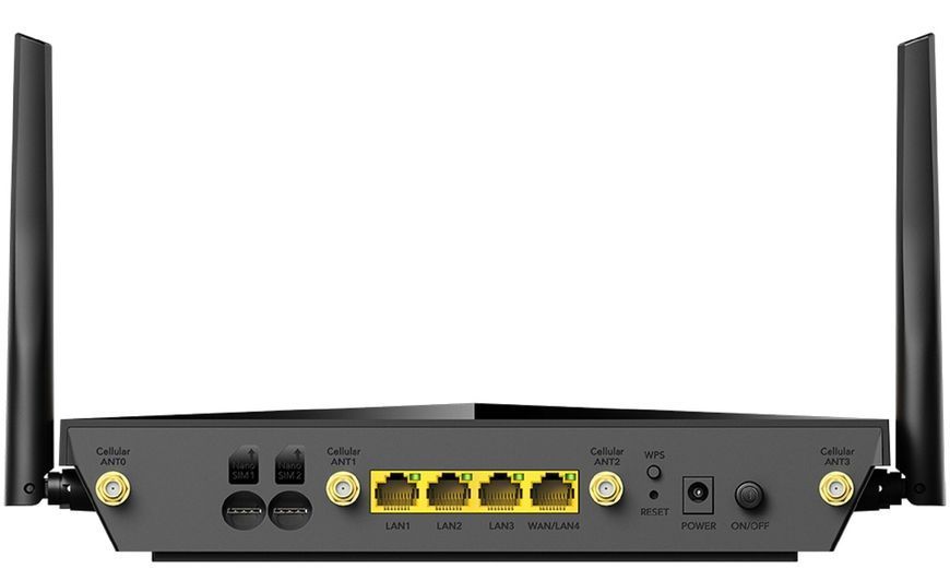 Маршрутизатор CUDY P5 5G 2.4/5 ГГц (DualBand), Wi-Fi Mesh, разъем SIM 495674 фото