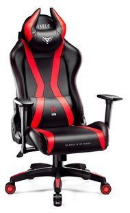 Ігрове крісло DIABLO CHAIRS X-Horn 2.0 (L) Чорно-червоне 558443 фото
