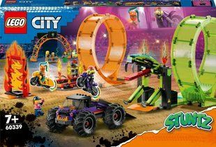 Блоковий конструктор LEGO Трюковая арена Двойная петля (60339) 613447 фото
