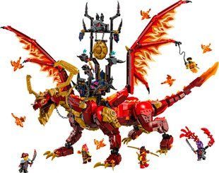 Блоковий конструктор LEGO Джерело Дракон руху (71822) 009498 фото