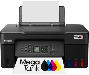 Багатофункціональний пристрій CANON Pixma G3470 MegaTank Кольоровий друк, Wi-Fi Чорний 499366 фото