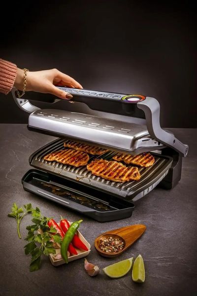 Електрогриль притискний Tefal OptiGrill+ XL GC724D12 012210 фото