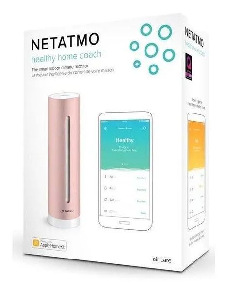 Метеостанція NETAtmo Healthy Home Coach (NHC-EC) 021395 фото