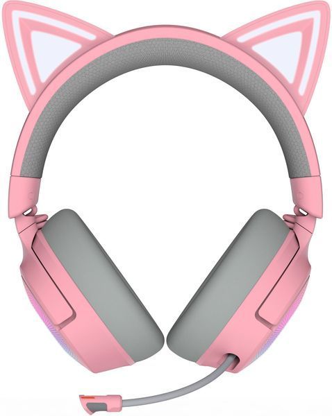 Наушники RAZER Kraken Kitty V3 Pro розово-серые 2097028 фото