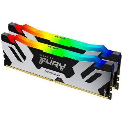 Память для настольных компьютеров Kingston FURY 96 GB (2x48GB) DDR5 6400 MHz Renegade RGB (KF564C32RSAK2-96) 033867 фото