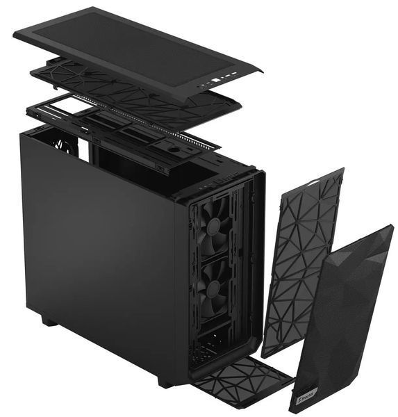 Корпус Fractal Design Meshify 2 Black Solid (FD-C-MES2A-01) 017259 фото