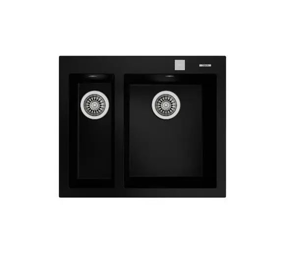 Кухонна мийка Teka Forsquare 2B 590 TG Black 295173 фото