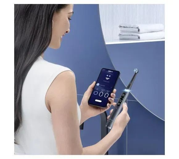 Електрична зубна щітка Oral-B iO Series 9N Black Onyx 362169 фото