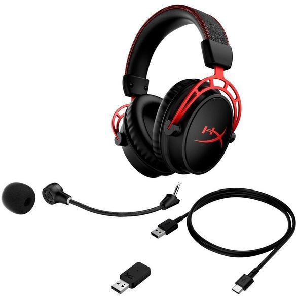 Навушники HYPERX Cloud Alpha Wireless, Накладні, Просторовий звук 467074 фото