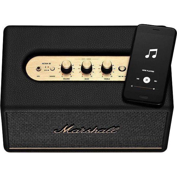 Моноблочная акустическая система Marshall Acton III Black (1006004) 029141 фото