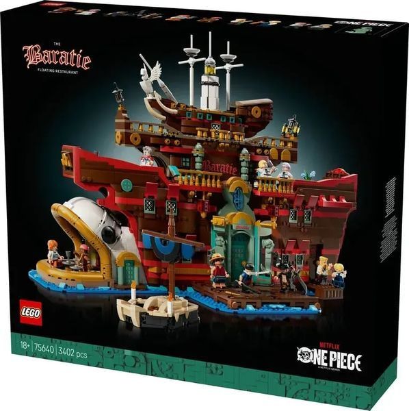 Блоковий конструктор LEGO One Piece Плавучий ресторан Бараті (75640) 613492 фото