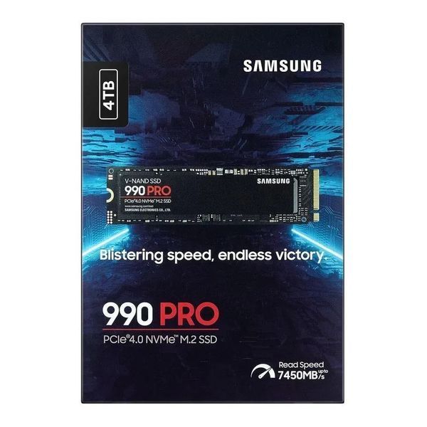 SSD накопитель Samsung 990 PRO 4 TB (MZ-V9P4T0BW) 504674ua фото