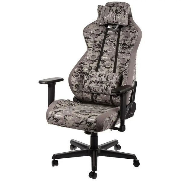 Комп'ютерне крісло для геймера Nitro Concepts S300 Urban Camo 019390 фото