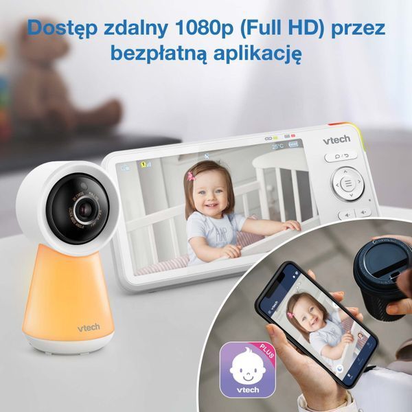 Радионяня VTECH RM5756HD Белый 2110464 фото