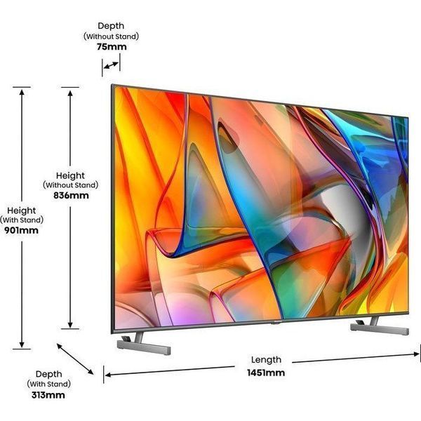 QLED телевизор Hisense 65U6KQ 003031 фото