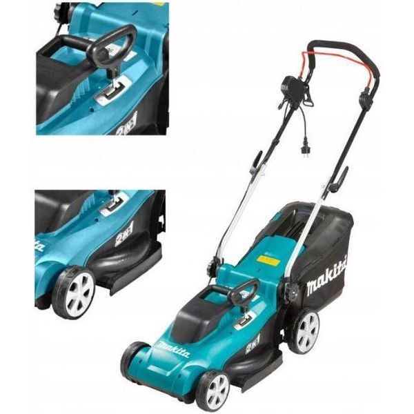 Газонокосилка электрическая (сетевая) Makita ELM3720 014724 фото
