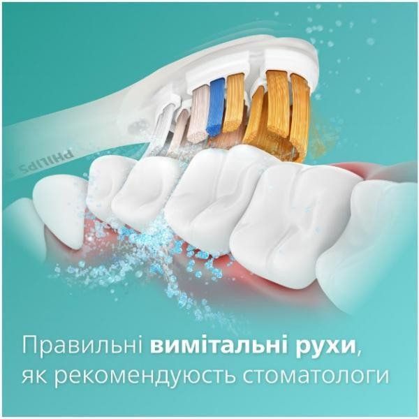 Електрична зубна щітка Philips Sonicare DiamondClean 9000 White HX9911/19 012834 фото