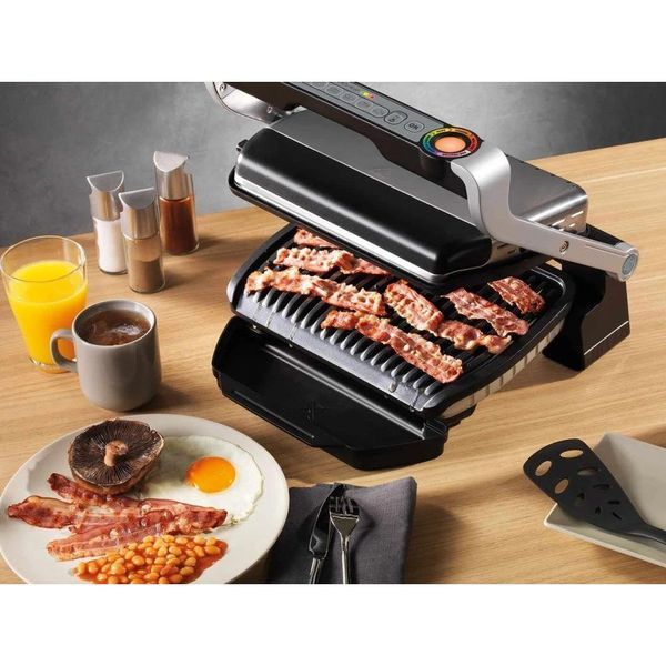Електрогриль притискний Tefal OptiGrill+ GC718D10 012556 фото