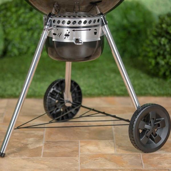 Гриль вугільний мобільний Weber Master-Touch GBS E-5750 (14701004) 012456 фото