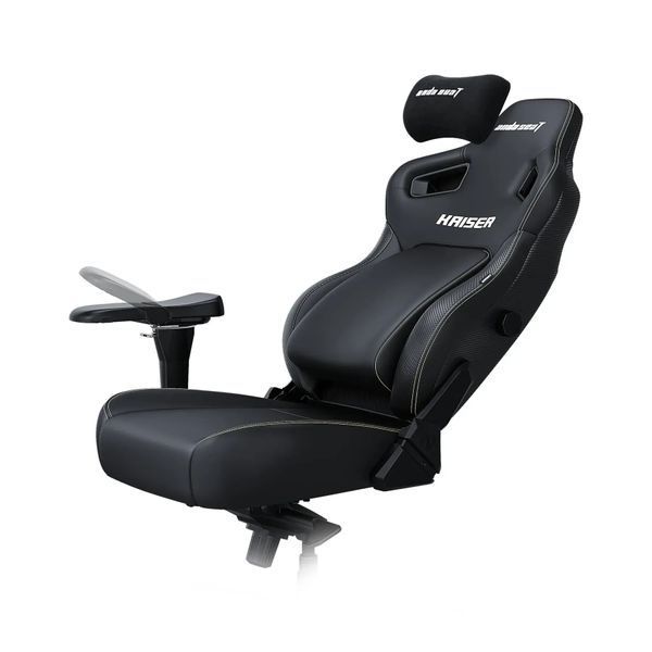 Компьютерное кресло для геймера Anda Seat Kaiser 4 L Black Premium PVC (AD12YDDC-L-20-B-PV/C) 578311ua фото