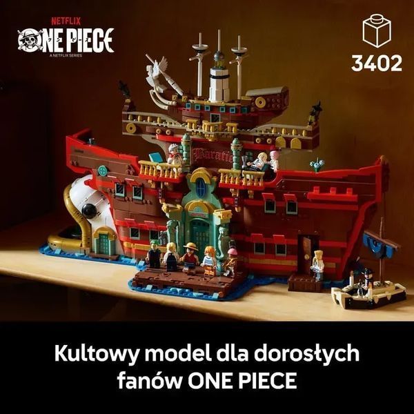 Блоковий конструктор LEGO One Piece Плавучий ресторан Бараті (75640) 613492 фото