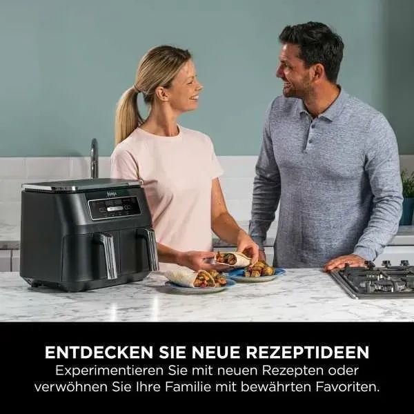 Мультипіч (аерофритюрниця) Ninja Air Fryer Dual zone AF200EU 595506 фото