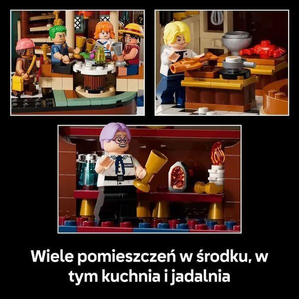 Блоковий конструктор LEGO One Piece Плавучий ресторан Бараті (75640) 613492 фото