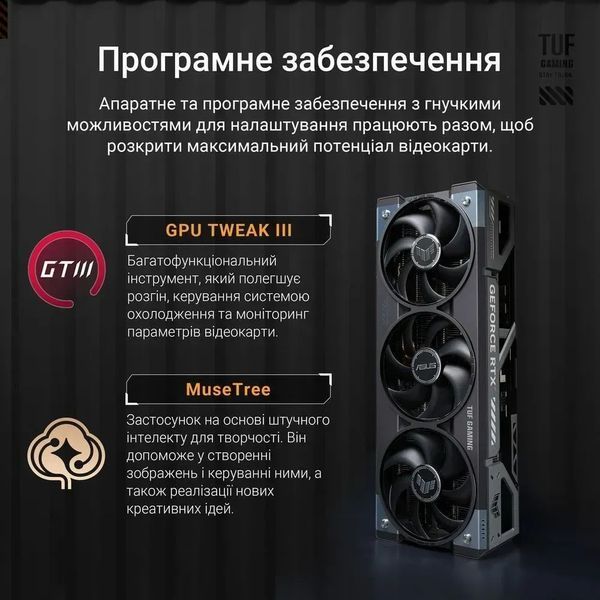 Відеокарта Asus TUF-RTX5080-O16G-GAMING 577621ua фото