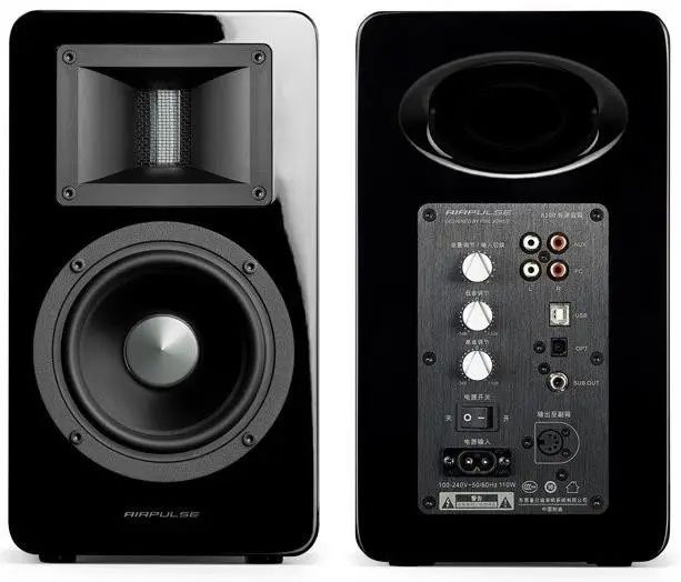 Мультимедийная акустика AirPulse A100 Black 042797 фото