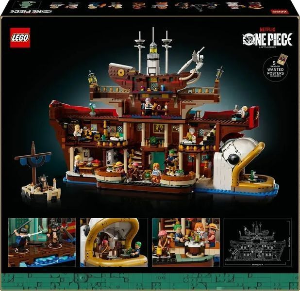 Блоковий конструктор LEGO One Piece Плавучий ресторан Бараті (75640) 613492 фото
