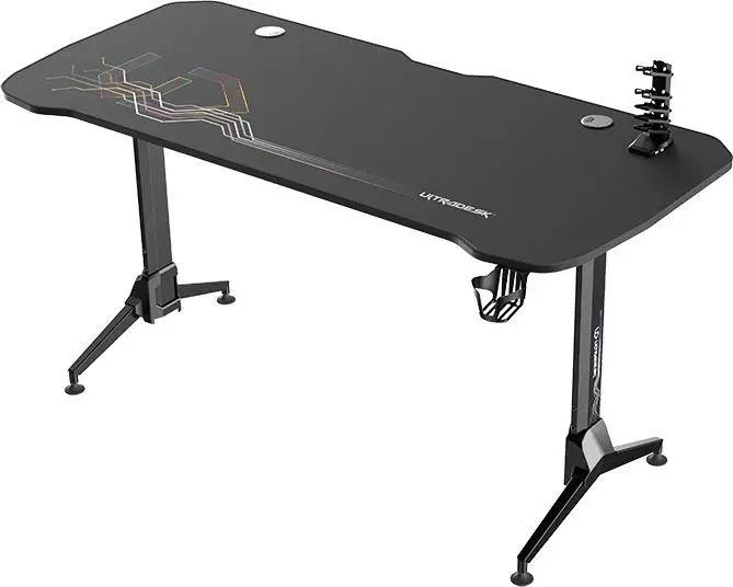 Геймерский игровой стол Ultradesk GRAND Black 320132 фото