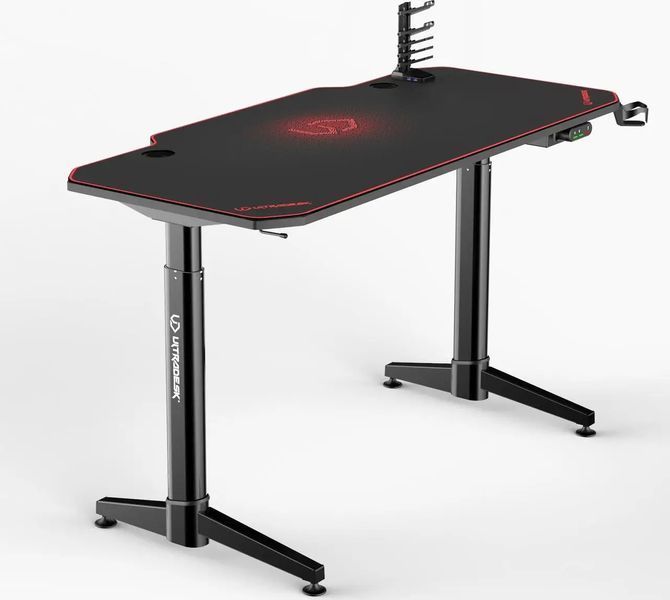 Геймерський ігровий стіл Ultradesk Level (UDESK-LVA-RB) 014282 фото